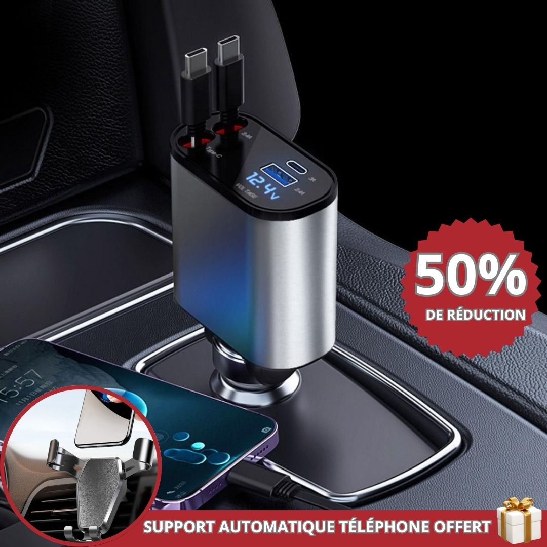 PRO-CHARG™ | CHARGEUR À CÂBLES RÉTRACTABLES