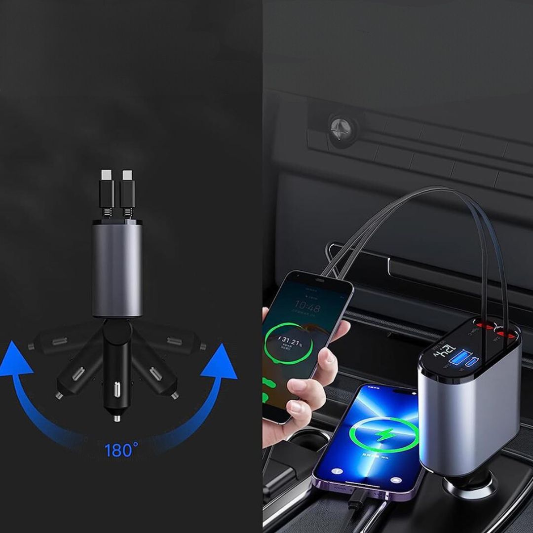 PRO-CHARG™ | CHARGEUR À CÂBLES RÉTRACTABLES