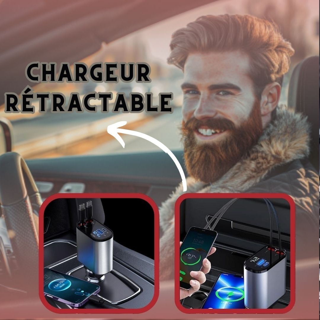 PRO-CHARG™ | CHARGEUR À CÂBLES RÉTRACTABLES