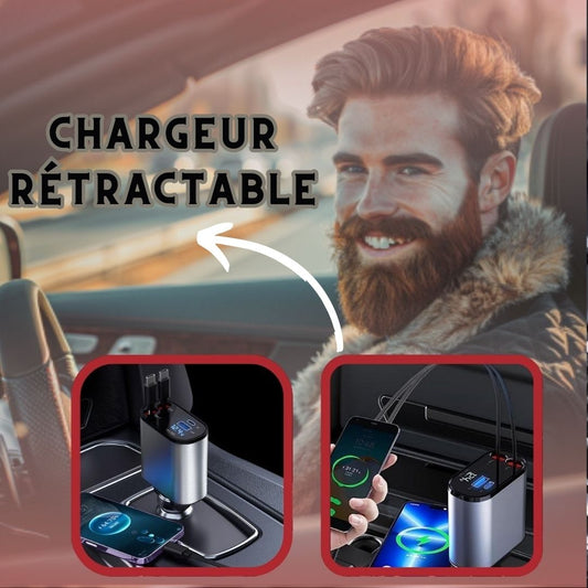PRO-CHARG™ | CHARGEUR À CÂBLES RÉTRACTABLES